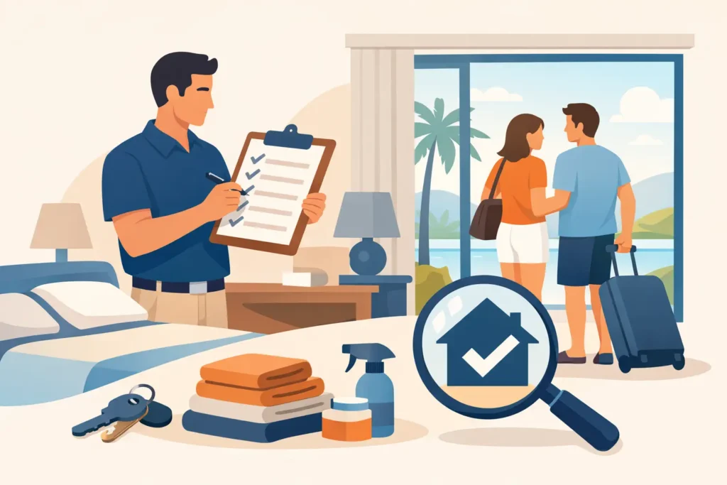 Holiday Rental Check Out Inspection Checklist