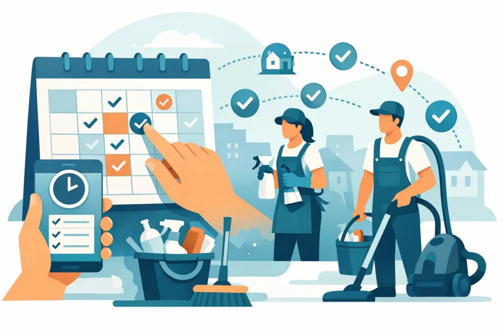 How to Schedule Property Cleaners Without Gaps