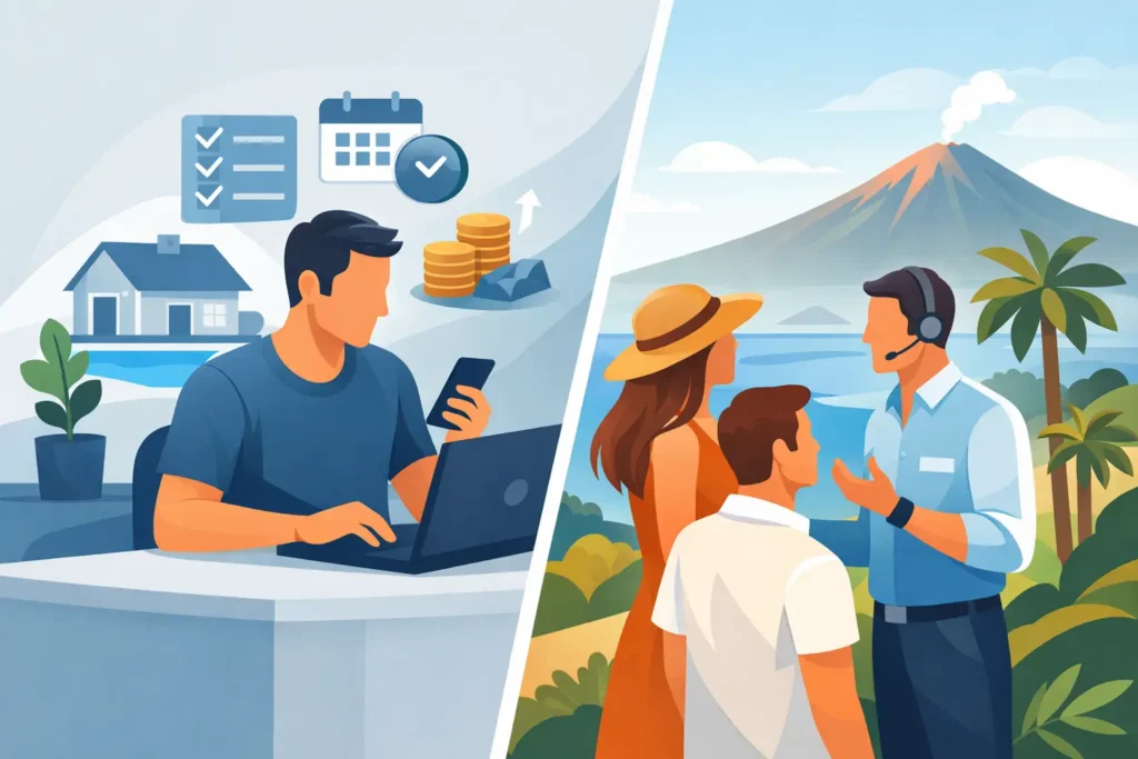 Self Management Versus Local Support in Tenerife