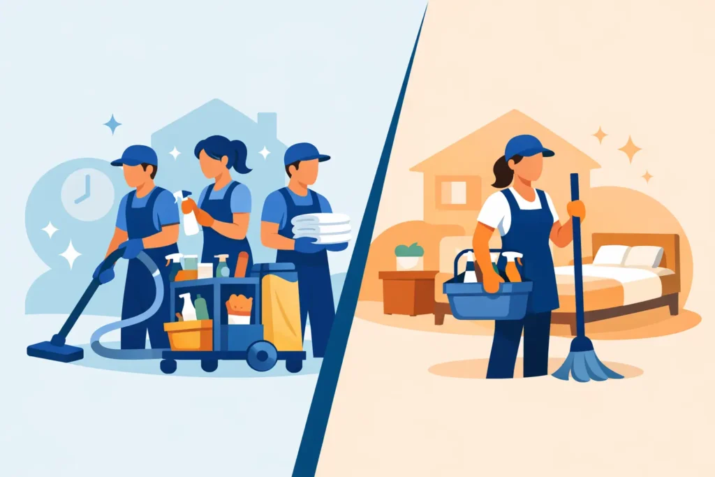 Turnover Team Versus Individual Cleaner