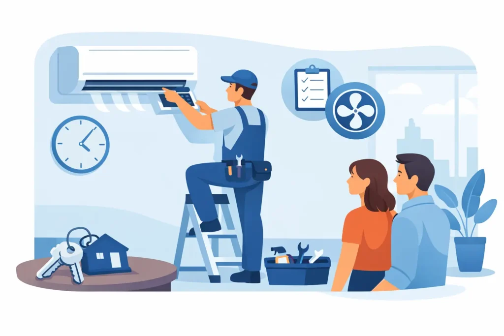 When Should Aircon Be Serviced for Rentals?